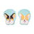 Corgi Cheeks 3D handrest Mouse Pad - NAYOTHECORGI