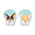 Corgi Cheeks 3D handrest Mouse Pad