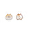 {ready}Lovely Asymmetrical Corgi/Shiba Ear Studs - NAYOTHECORGI - Corgi Gifts -Corgi Gift