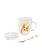 Double Glass Corgi Mug 500ml - NAYOTHECORGI