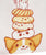 Corgi Desserts Canvas Bag - NAYOTHECORGI - Corgi Gifts -Corgi Gift