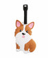 Corgi Shape Luggage Tag