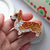 HandMade Corgi Brooch Polymer Clay Corgi Pin BY LiskaFlower - NAYOTHECORGI