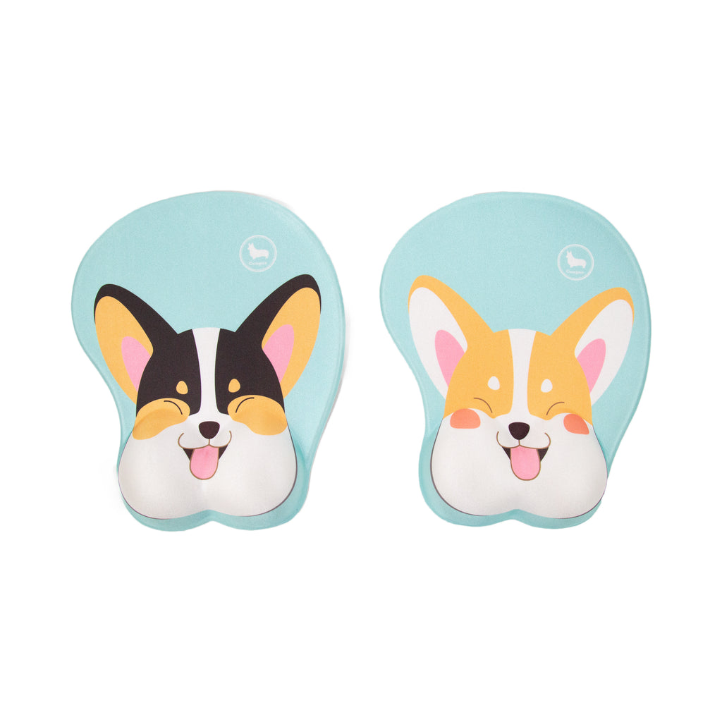 Corgi Cheeks 3D handrest Mouse Pad | NAYOTHECORGI