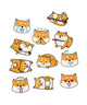 Corgi Car Sticker Set
