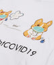 Nayo & Smoothie Fight COVID19 T-shirt - NAYOTHECORGI - Corgi Gifts -Corgi Gift