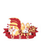 USC Corgi Mascots Car Sticker - NAYOTHECORGI - Corgi Gifts -Corgi Gift